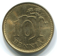 10 PENNIA 1981 FINLANDIA FINLAND Moneda #WW1115.E - Finland