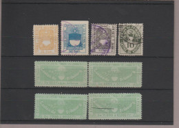 Schweiz Steuermarken Fiskalmarken Kanton Fribourg Lot 8 Verschiedene M. - Revenue Stamps