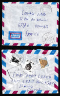 Egypte Lettre De 2002 Pour La France Thème égyptologie Pyramide Pharaon Horemheb  Voir Scan - Cartas & Documentos