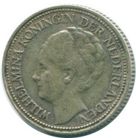 1/4 GULDEN 1947 CURACAO Netherlands SILVER Colonial Coin #NL10815.4.U - Curacao