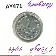 1 PENGO 1944 SIEBENBÜRGEN HUNGARY Münze #AY471.D - Hongrie