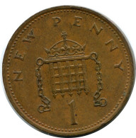 PENNY 1971 UK GROßBRITANNIEN GREAT BRITAIN Münze #AX083.D - 1 Penny & 1 New Penny