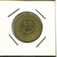 50 MILLIMES 1960 TUNESIEN TUNISIA Münze #AR474.D - Tunisia