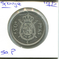 50 PESETAS 1975 SPANIEN SPAIN Münze #AR845.D - 50 Pesetas