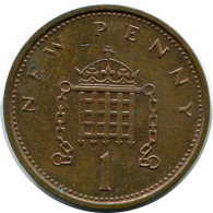 PENNY 1980 UK GROßBRITANNIEN GREAT BRITAIN Münze #AX090.D - 1 Penny & 1 New Penny