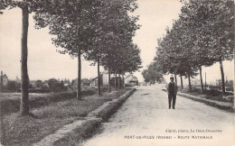 FRANCE - 86 - PORT DE PILES - Route Nationale - Carte Postale Ancienne - Autres & Non Classés