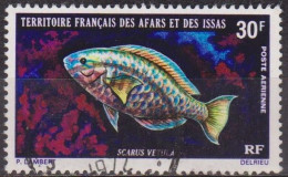 Faune Marine - AFARS ET ISSAS - Poisson - Scarus Vetula - N° 66 - 1971 - Oblitérés