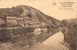 BELGIQUE - Pepinster - Carrière Jaminon - Route De Liège - Carte Postale Ancienne - Pepinster