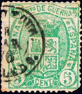 Toledo - Edi O 154 - 5 Cent. - Mat Fech. Tp. II "Tembleque" - Used Stamps