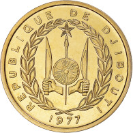 Monnaie, Djibouti, 10 Francs, 1977, Monnaie De Paris, ESSAI, FDC - Dschibuti