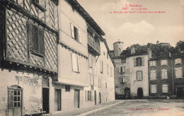 St Lizier * La Place Et L'asile Des Aliénés - Autres & Non Classés