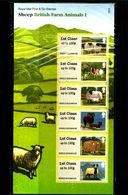 GREAT BRITAIN - 2012 POST & GO STAMPS  SET OF 6 1st SHEEPS  MINT NH - Presentation Packs