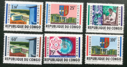 République Du Congo - C17/16 - MNH - 1964 - Michel 156-158#162 - Lovanium Universiteit - Ongebruikt