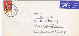 INDUSTRY, STAMP ON COVER, 1971, SOUTH AFRICA - Lettres & Documents