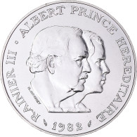 Monnaie, Monaco, Rainier III & Albert, 100 Francs, 1982, MDP, ESSAI - 1960-2001 Nouveaux Francs