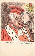 Politique Politica Satirique * CPA Illustrateur THUG Thug 1901 * Monis Ministre De La Justice - Satiriques