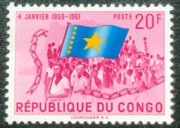 République Du Congo - C17/16 - MNH - 1961 - Michel 48 - 2j Strijd Voor Onafhankelijkheid - Unused Stamps