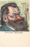 Politique Politica Satirique * CPA Illustrateur THUG Thug 1901 * édouard Drumont - Satirical