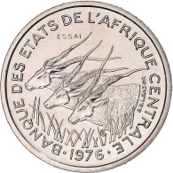 Monnaie, Afrique Centrale, 50 Francs, 1976, Monnaie De Paris, ESSAI, FDC - Central African Republic