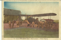 Camp  D' Elsenborn -- Avion Militaire.   ( 2 Scans ) - Elsenborn (Kamp)