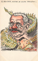 Politique Politica Satirique * CPA Illustrateur THUG Thug 1901 * Théophile Delcassé Ministre Des Affaires étrangères - Satirical