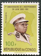 République Du Congo - C17/16 - MNH - 1961 - Michel 73 - 1j Onafhankelijkheid - Unused Stamps