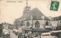 Villenauxe * Place De L'église Du Village * Marché Foire - Autres & Non Classés