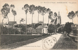 Ste Maure * Route Et Vue Générale Sur Le Village * Environs De Troyes - Autres & Non Classés