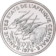 Monnaie, Tchad, 50 Francs, 1976, Monnaie De Paris, ESSAI, FDC, Nickel, KM:11 - Chad