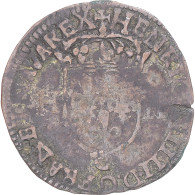 Monnaie, France, Henri IV, Douzain, 1595, Saint-Lô, TB+, Billon, Gadoury:552 - 1589-1610 Enrique IV