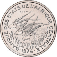 Monnaie, Gabon, 50 Francs, 1976, Monnaie De Paris, ESSAI, FDC, Nickel, KM:11 - Gabon