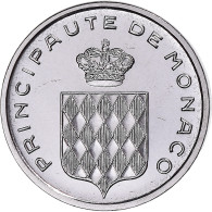 Monnaie, Monaco, Rainier III, Centime, 1976, Monnaie De Paris, ESSAI, FDC, Acier - 1960-2001 Nouveaux Francs