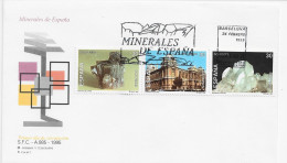3761  FDC    Barcelona 1995, Minerales De España ., - FDC