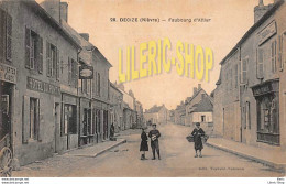 DECIZE (58) CPA ± 1920  FAUBOURG D'ALLIER - HOTEL DU PONT - EDITIONS TRAVARD - TAMINAU - Decize