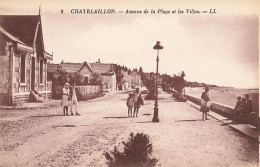 Châtelaillon * Avenue De La Plage Et Les Villas - Châtelaillon-Plage