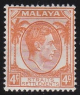 Straits Settlements        .   SG    .   280     .     *      .   Mint-hinged - Straits Settlements