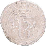 Monnaie, France, Charles VIII, Dizain Karolus, Montpellier ?, TB+, Billon - 1483-1498 Carlo VIII
