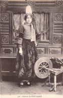 FOLKLORE - Costume De PONT L'ABBE -  Carte Postale Ancienne - Costumes