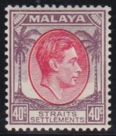 Straits Settlements        .   SG    .   288   .     *      .   Mint-hinged - Straits Settlements