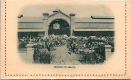 ARGENTINA ENTERO POSTAL MUESTRA SPECIMEN MERCADO DE ABASTA MARKET ALIMENTACION FOOD - Alimentation