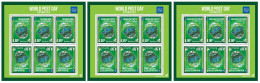 Estonia Lithuania Finland 2022 World Post Day Joint Issue BeePost Set Of 3 Sheetlets Mint - Blokken & Velletjes