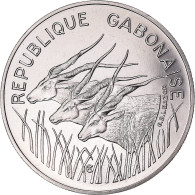 Monnaie, Gabon, 100 Francs, 1975, Monnaie De Paris, ESSAI, FDC, Nickel, KM:E6 - Gabon