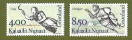 Greenland 1994 Galionsfiguren (I) Ceres And Nordlight Mi 252-253, MNH(**) - Oblitérés