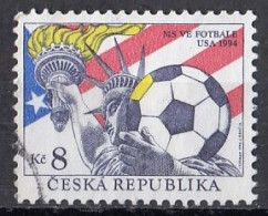 CZECH REPUBLIC 45,used,falc Hinged,football - Used Stamps