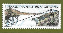 Greenland 1994 Commissioning Of The Hydro Power Plant At Buksefjord. Mi 246, MNH(**) - Oblitérés