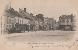 61 / LE MESLE SUR SARTHE / LA PLACE DU MARCHE / PRECURSEUR - Le Mêle-sur-Sarthe