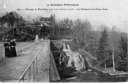 Barrage De BOSMELEAC - La Chaussée Et La Chute D'eau - Animé - Bosméléac
