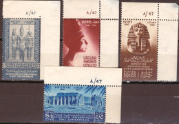 Egitto 1947 MiN°301/04 4v Cpl Set MNH/** - Oficiales