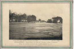 CPA (84) BEDARRIDES - Le Pont De L'Ouvèze Pendant Les Inondations En 1913 - Bedarrides