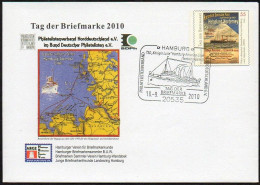 BRD 2010 Umschlag/ Entire Cover  O/ Used ,  Tag Der Briefmarke - Private Covers - Used